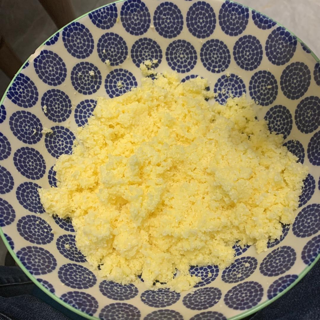 黄金椰蓉馅（附椰蓉酥、豆沙馅做法）