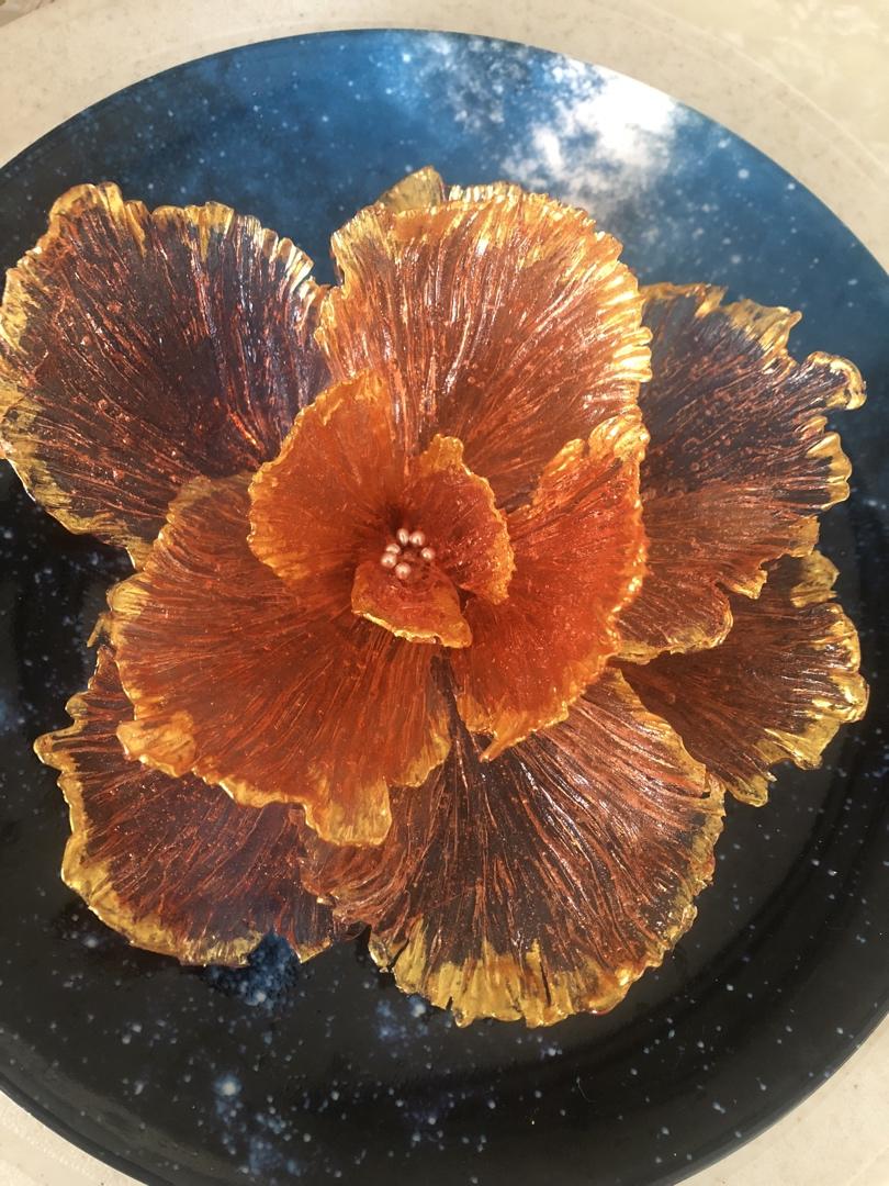 风靡ins的艾素糖花做法(无需模具)