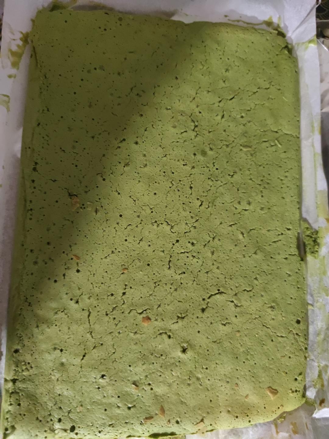 一卷就成功的抹茶蛋糕卷