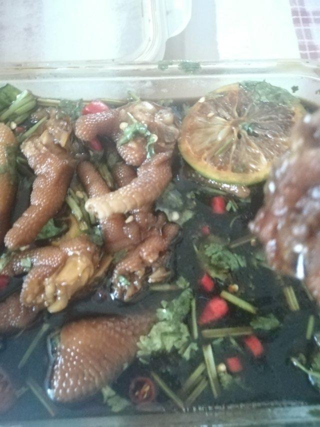 柠檬鸡爪