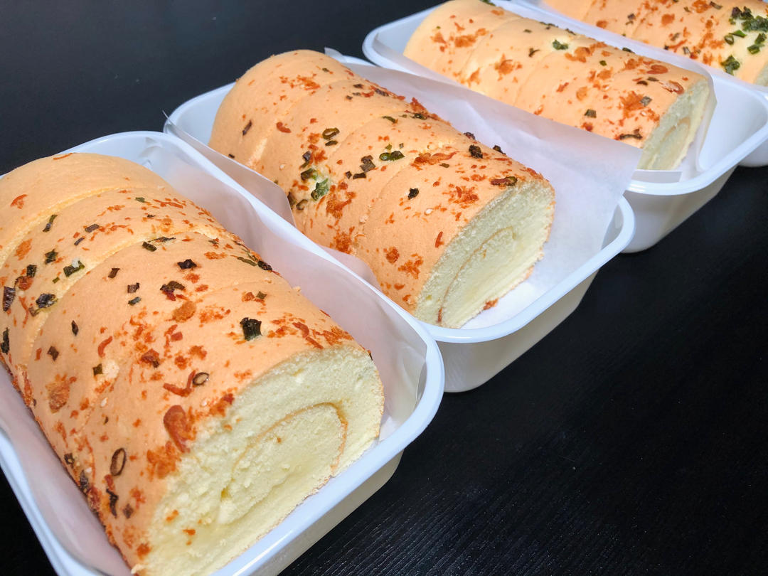 海盐香葱肉松卷【北鼎烤箱食谱】