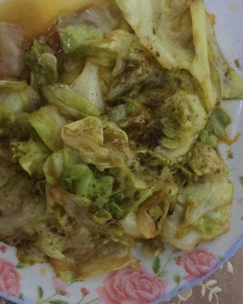 酱烤洋白菜（超级简单、超级下饭的方子）