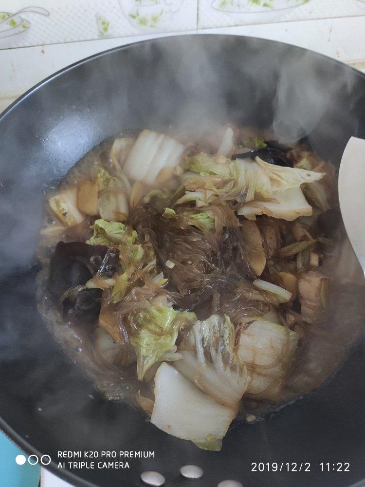 大白菜五花肉炖粉条
