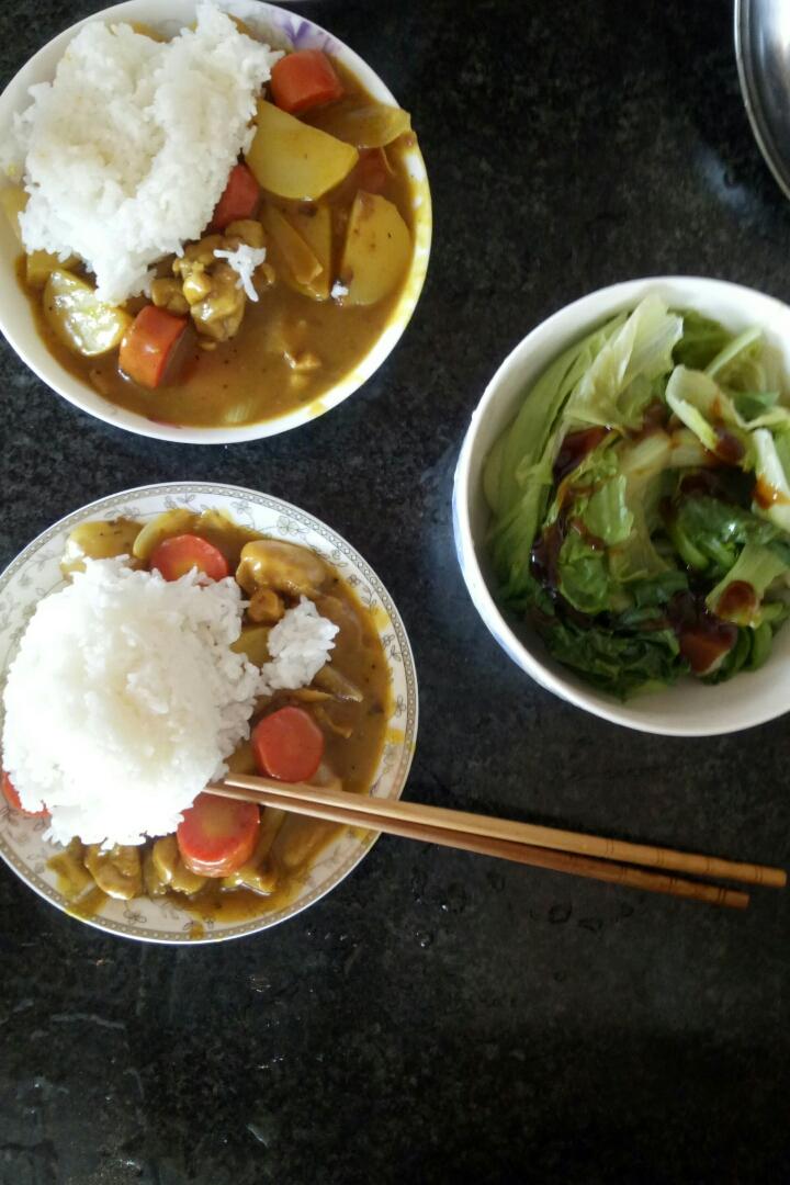 快手咖喱饭