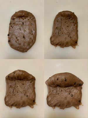 巧克力雪芙奶油面包的做法 步骤7