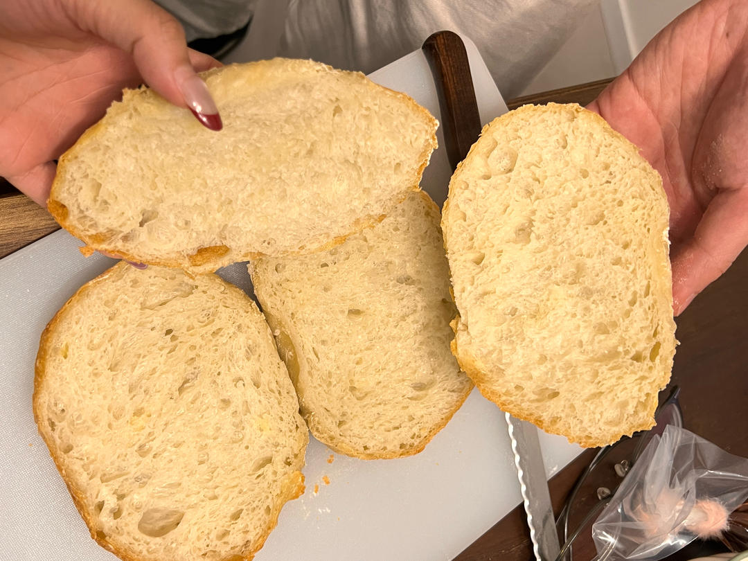 家庭版免揉～恰巴塔🥖｜一次成功超好吃