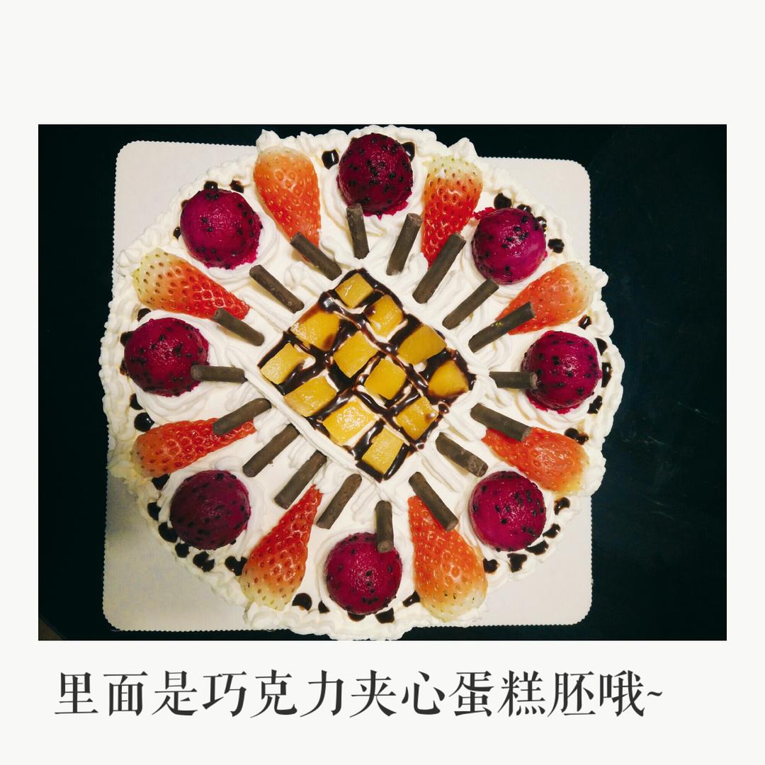 烤箱做蛋糕（戚风蛋糕的做法）