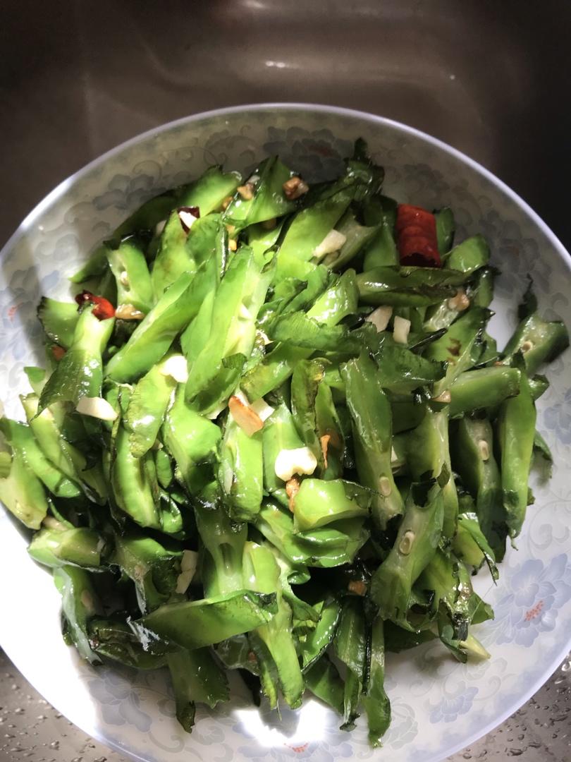 清炒四角豆