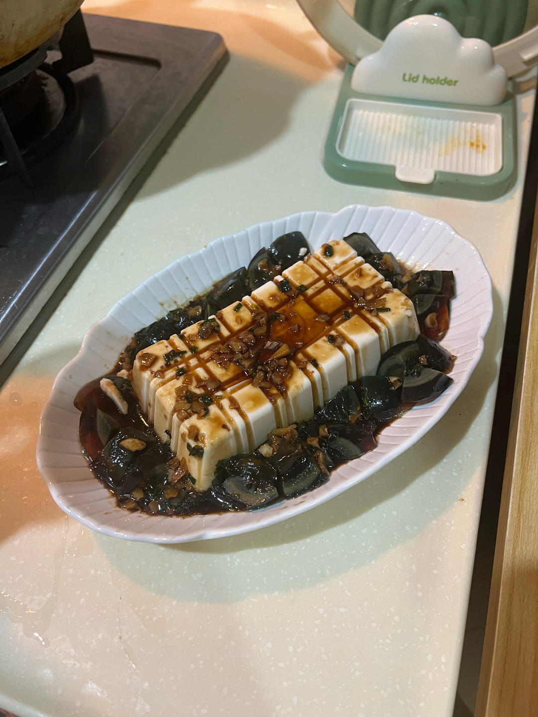【最佳CP～】凉拌皮蛋豆腐✨