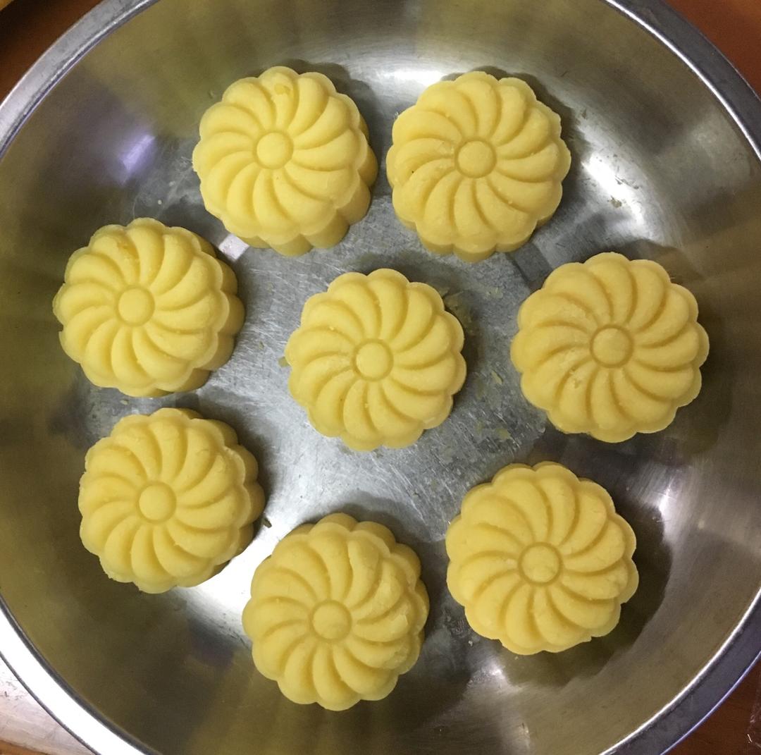 蔓越莓绿豆糕