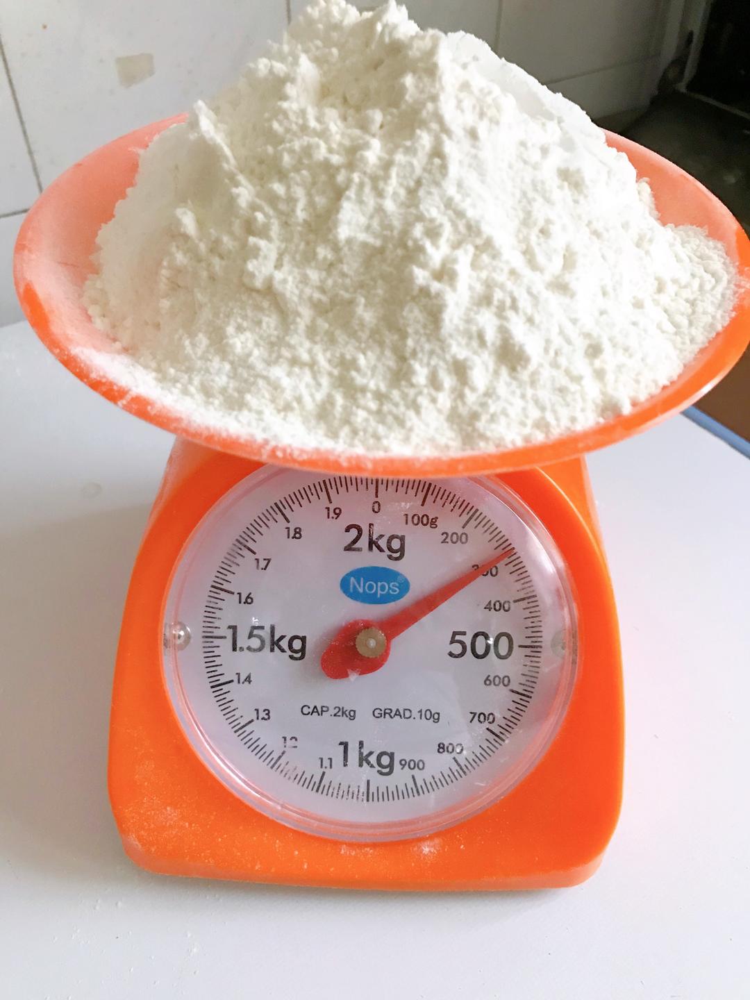 纯奶手撕吐司的做法 步骤1
