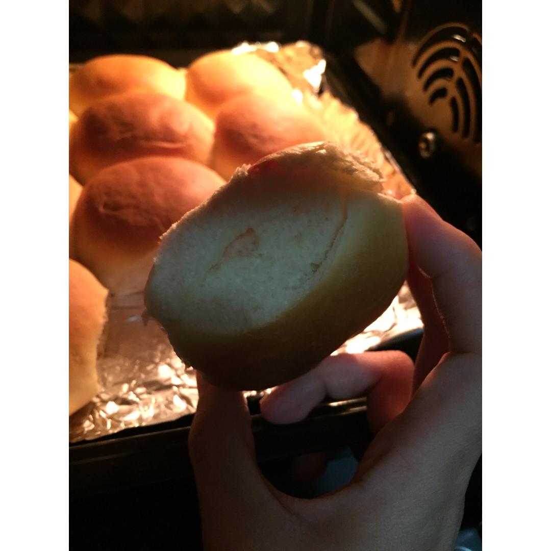 一次性发酵鲜奶油小面包