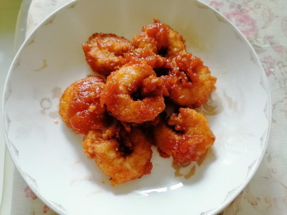 原地封神的糖醋虾仁