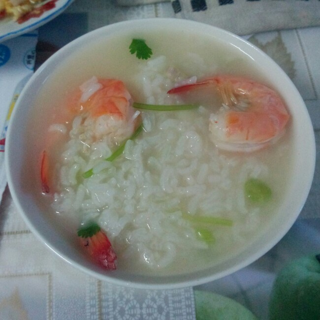 秘制鲜虾粥