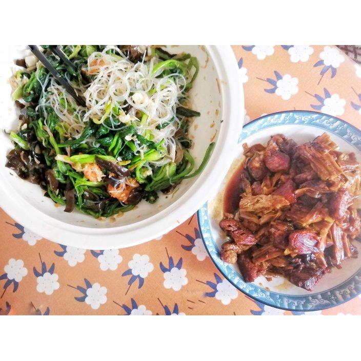 万能凉拌菜料汁（凉拌菠菜粉丝）