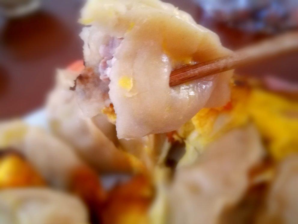 【大虾抱蛋饺】