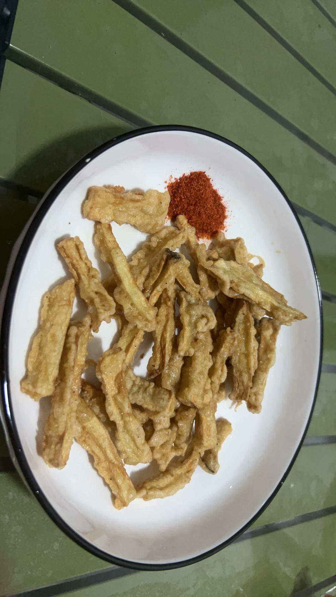 酥炸椒盐杏鲍菇