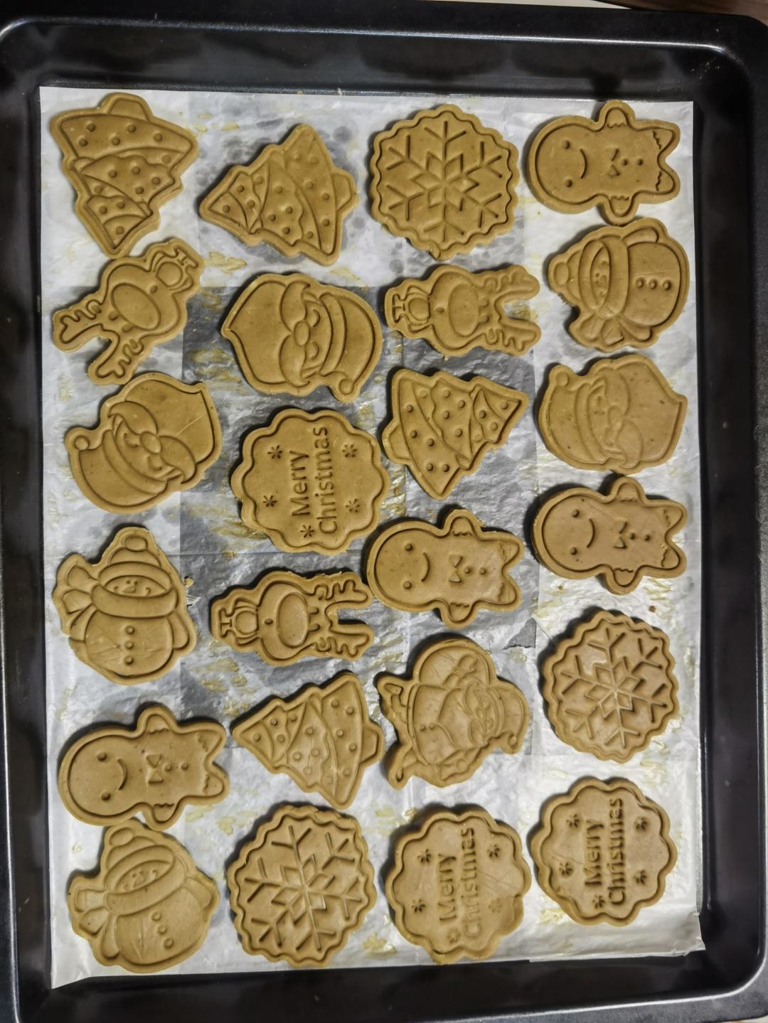 童话中的圣诞姜饼人