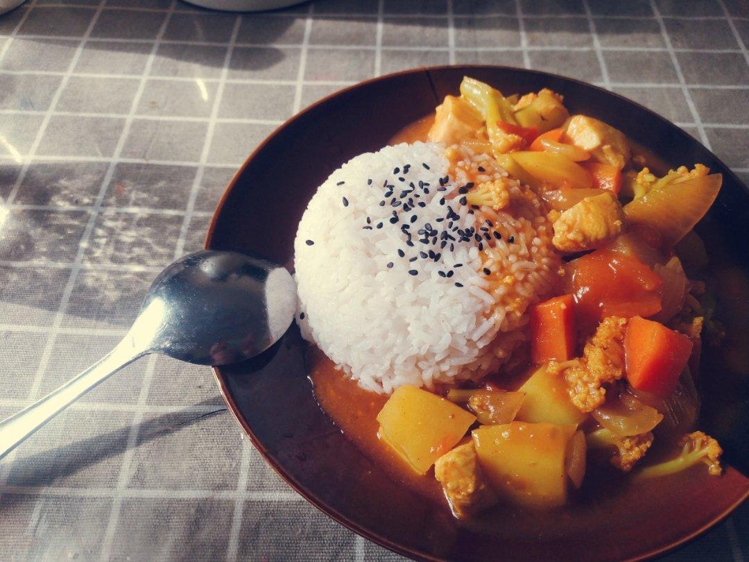 基础版土豆咖喱饭