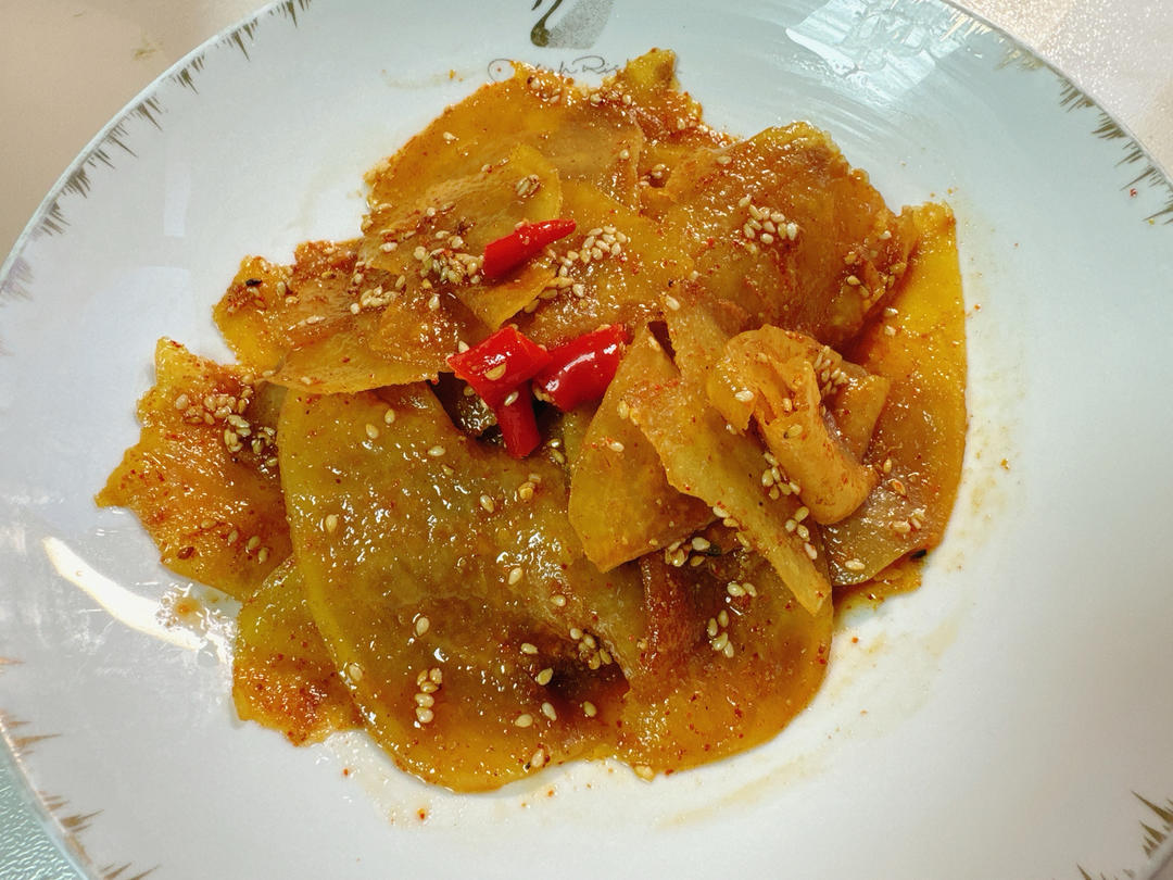 凉拌土豆片