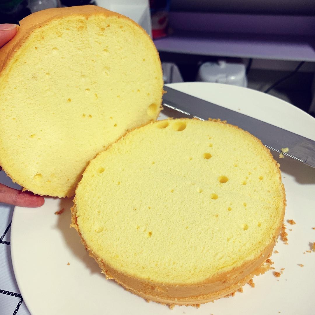 6寸戚风蛋糕零失败版