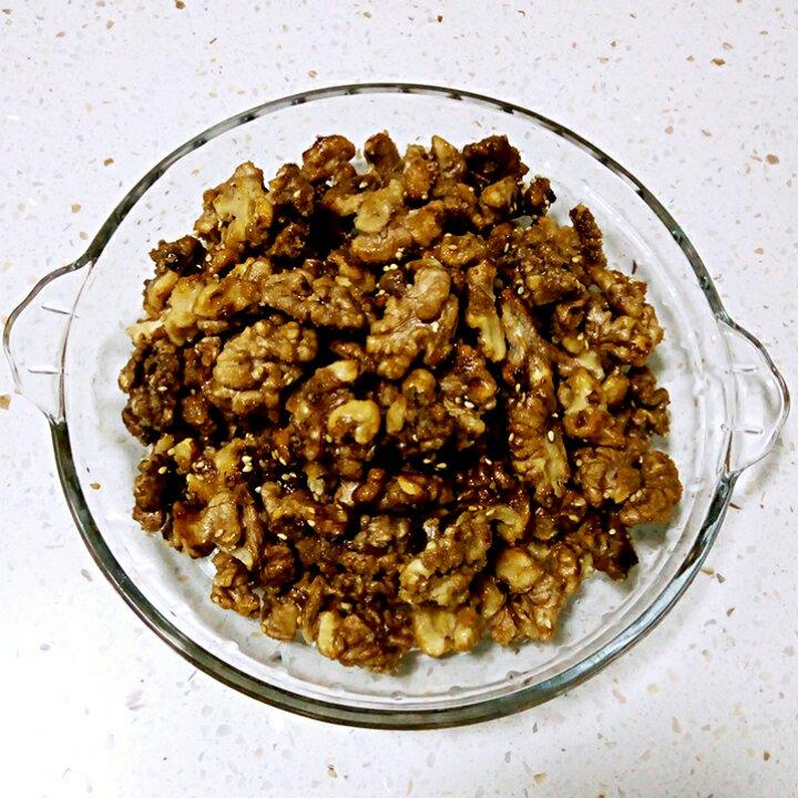 秋叶9z18做的琥珀核桃仁