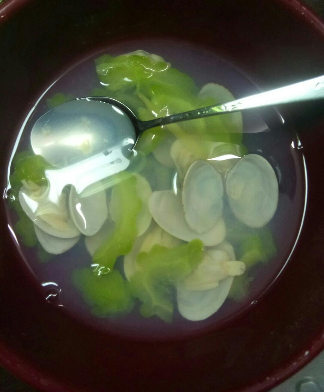苦瓜蛤蜊清火汤