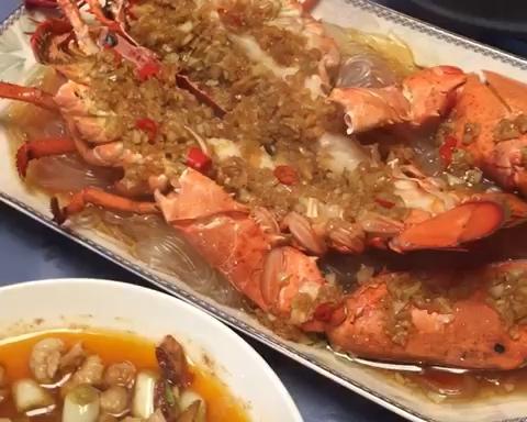 蒜蓉澳洲龙虾