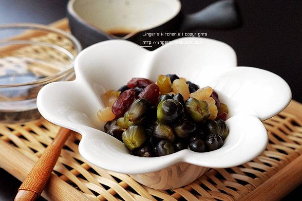 黑糖蜜豆百合籽