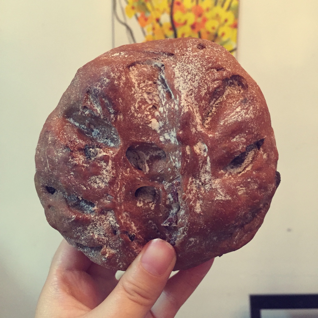 全麦巧克力豆软欧