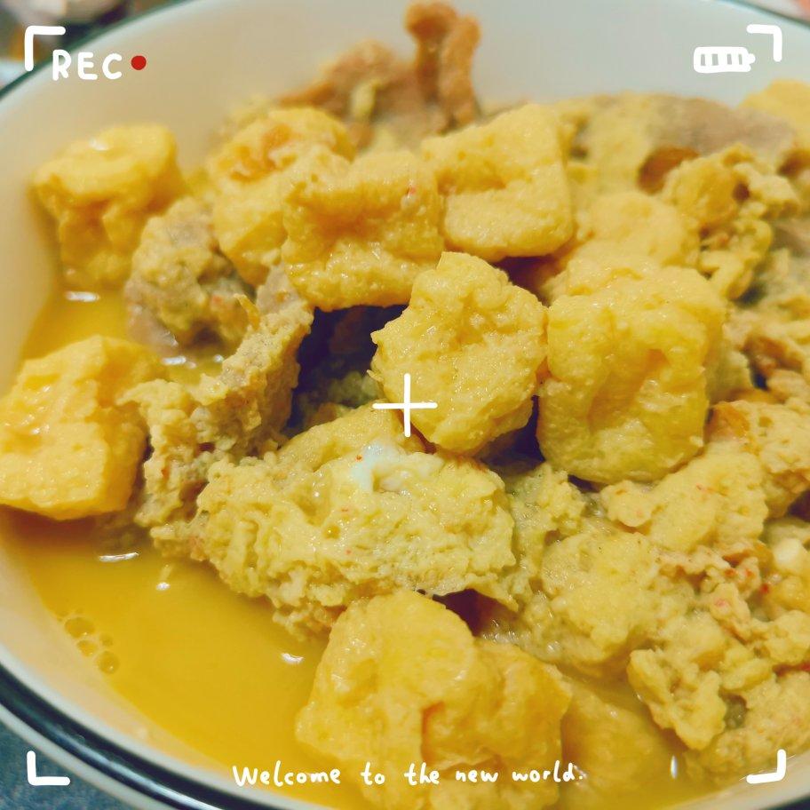 红烧油豆泡