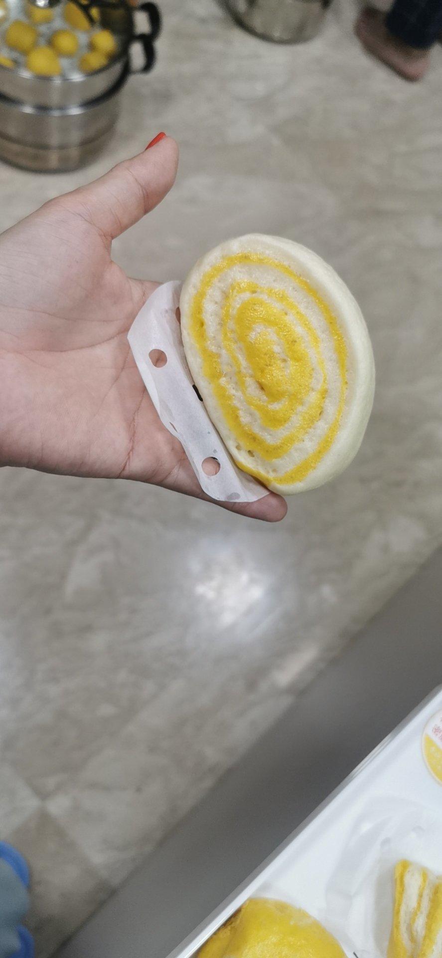南瓜椰香馒头