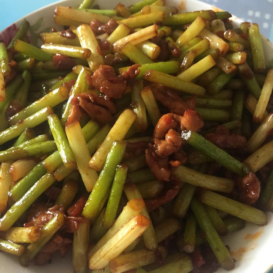 蒜薹炒肉