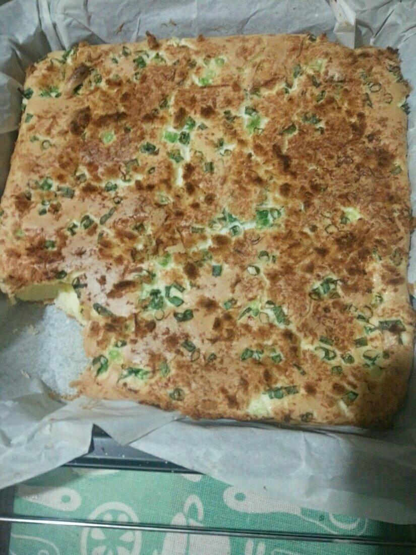香葱肉松蛋糕