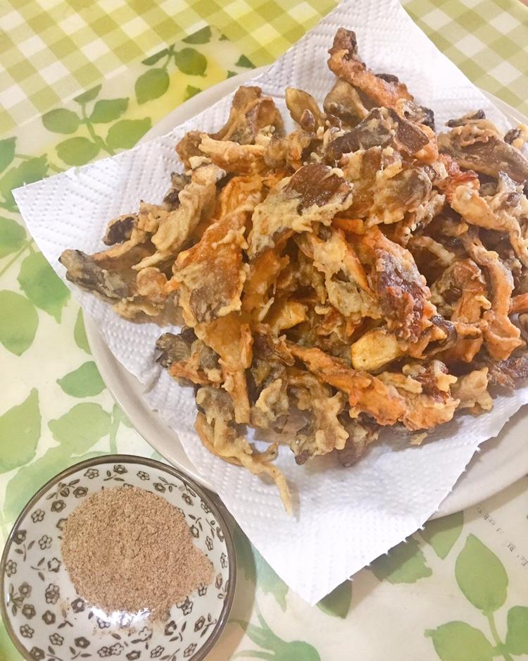 炸蘑菇