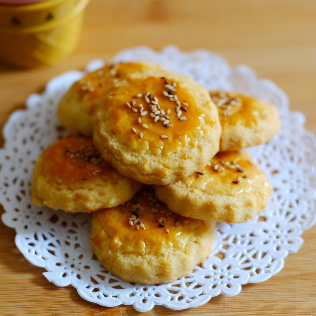 咸蛋黄酥饼