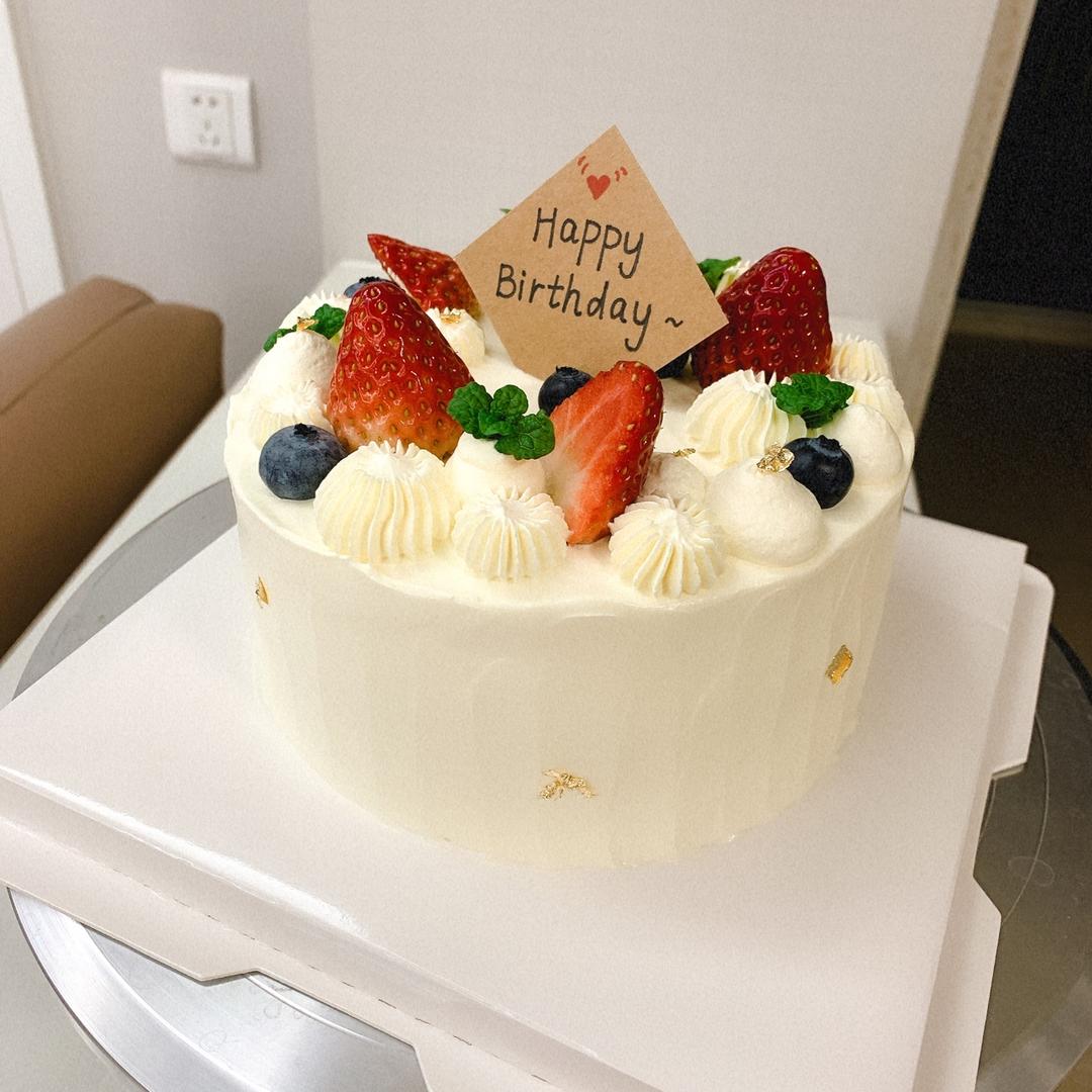 水果奶油【生日蛋糕】