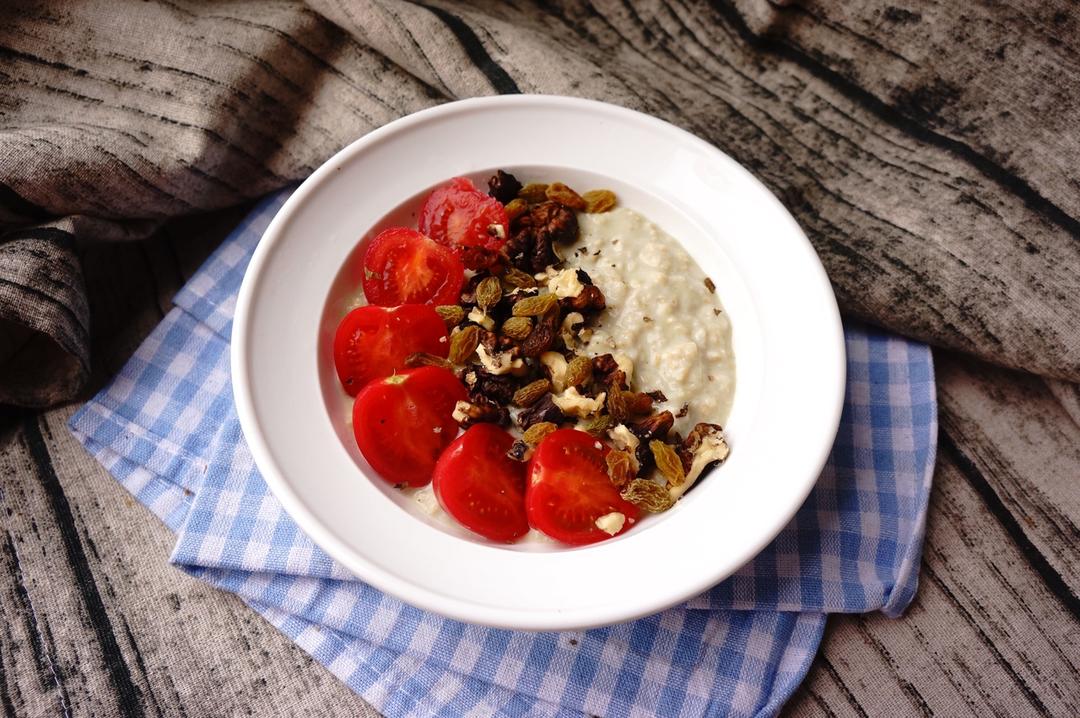 多口味牛奶钢切早餐燕麦粥丨健康·三餐