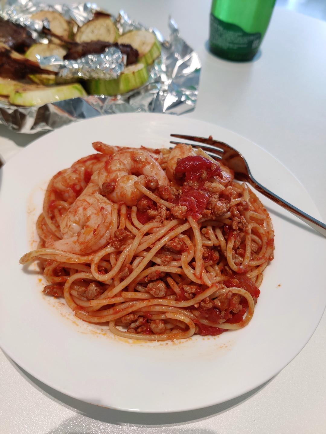番茄肉酱意面