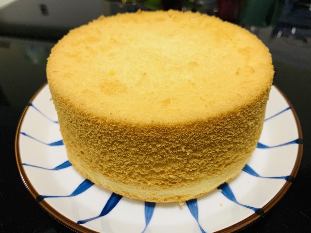 超柔软6寸戚风蛋糕(附8寸配方)零失败 超详细‼️含操作视频