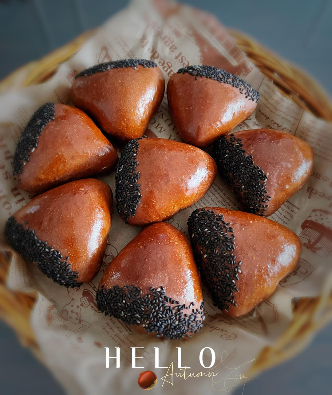 秋日限定，栗子面包