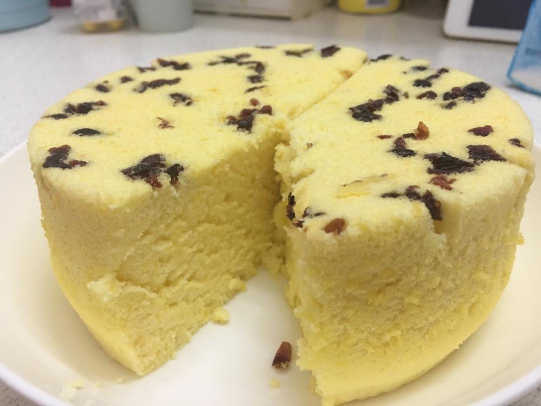 零失败戚风蒸蛋糕（8寸）可做蛋糕胚（另附红丝绒蒸蛋糕做法）