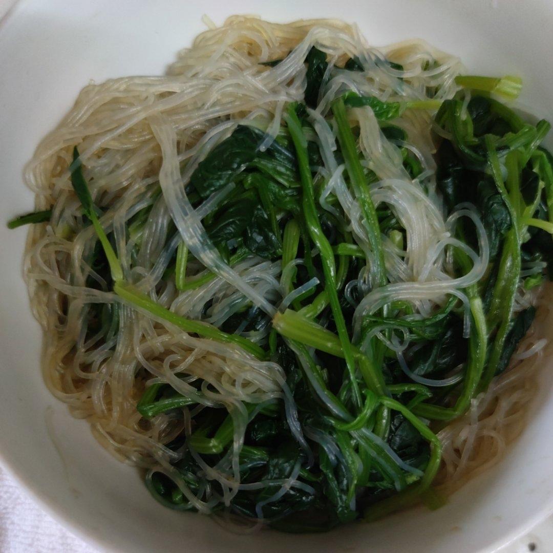万能凉拌菜料汁（凉拌菠菜粉丝）