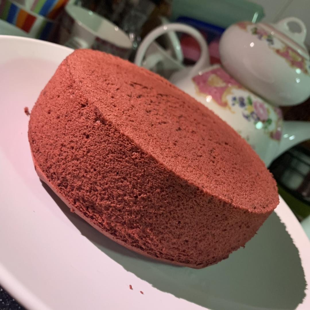 零失败戚风蒸蛋糕（8寸）可做蛋糕胚（另附红丝绒蒸蛋糕做法）