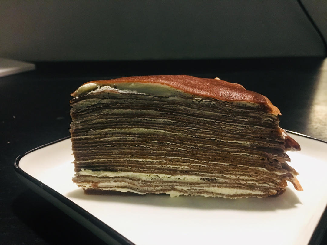 巧克力千层蛋糕