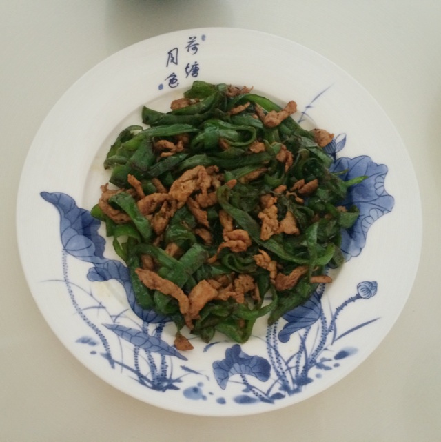 青椒肉丝