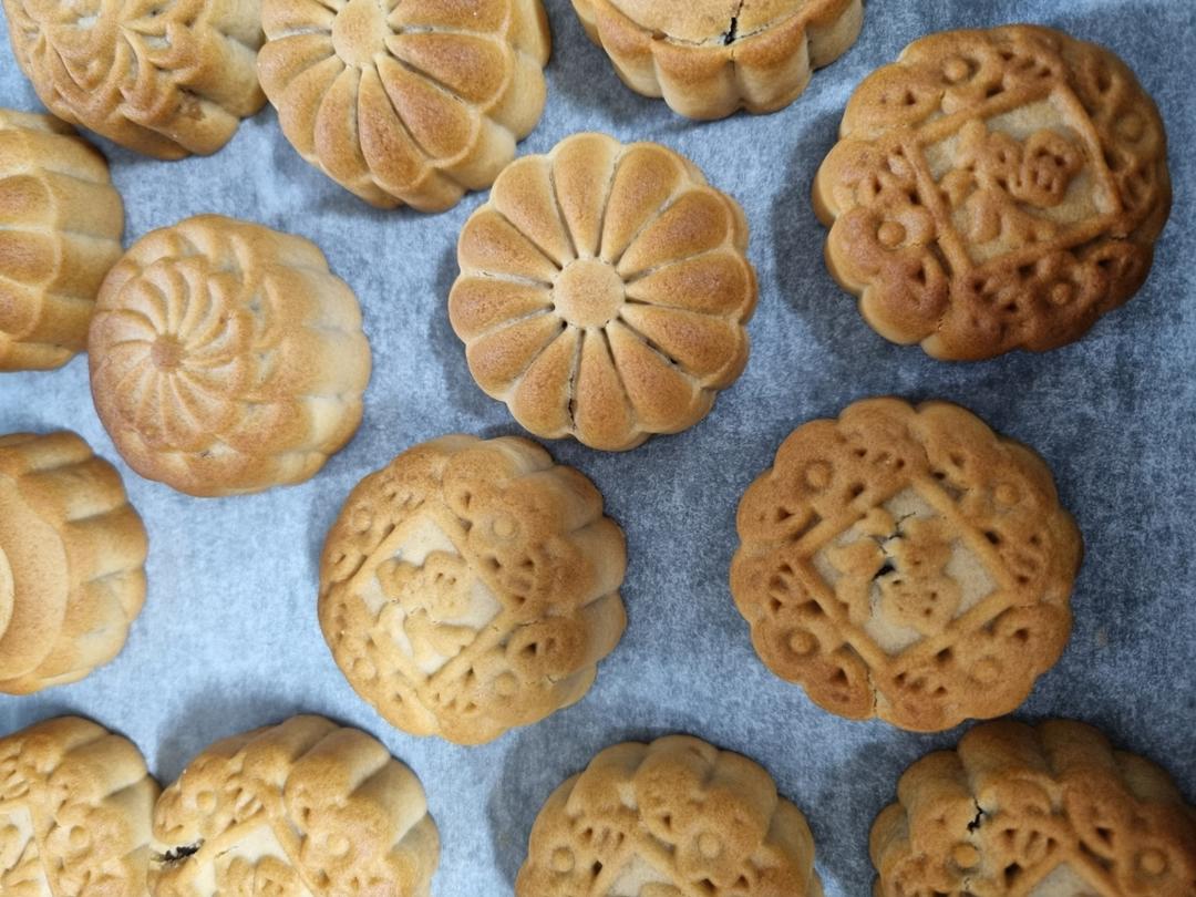 广式五仁月饼蜂蜜版（不用转化糖浆）