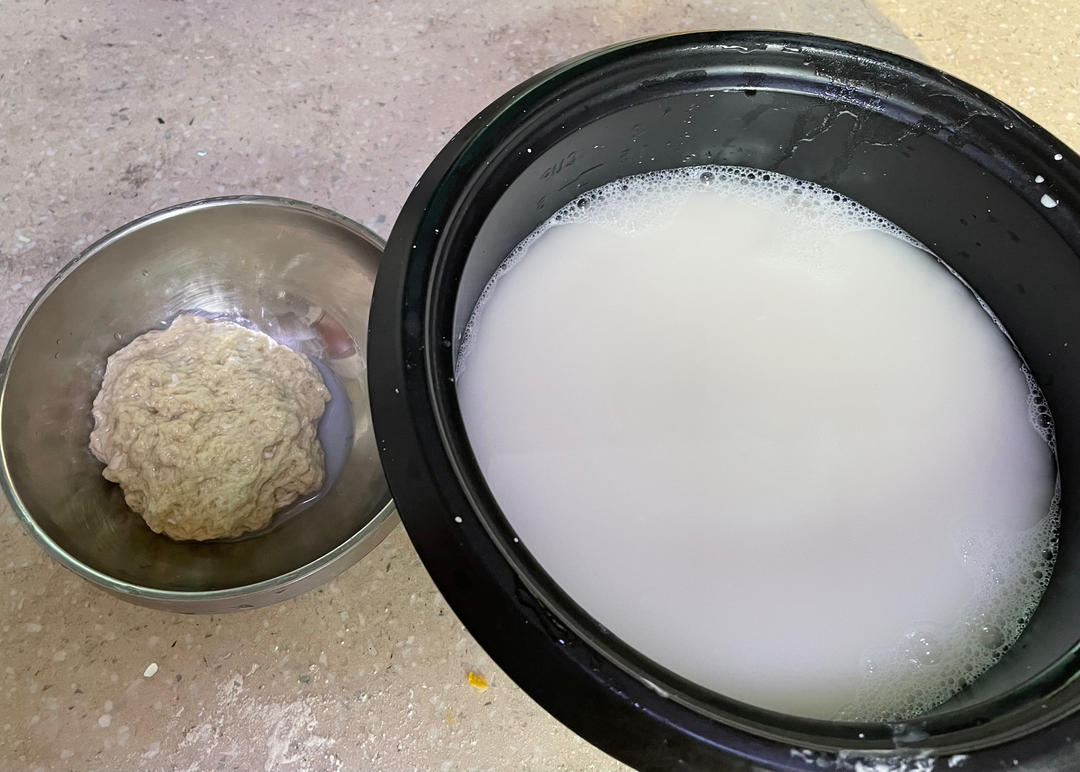 纯奶手撕吐司的做法 步骤1