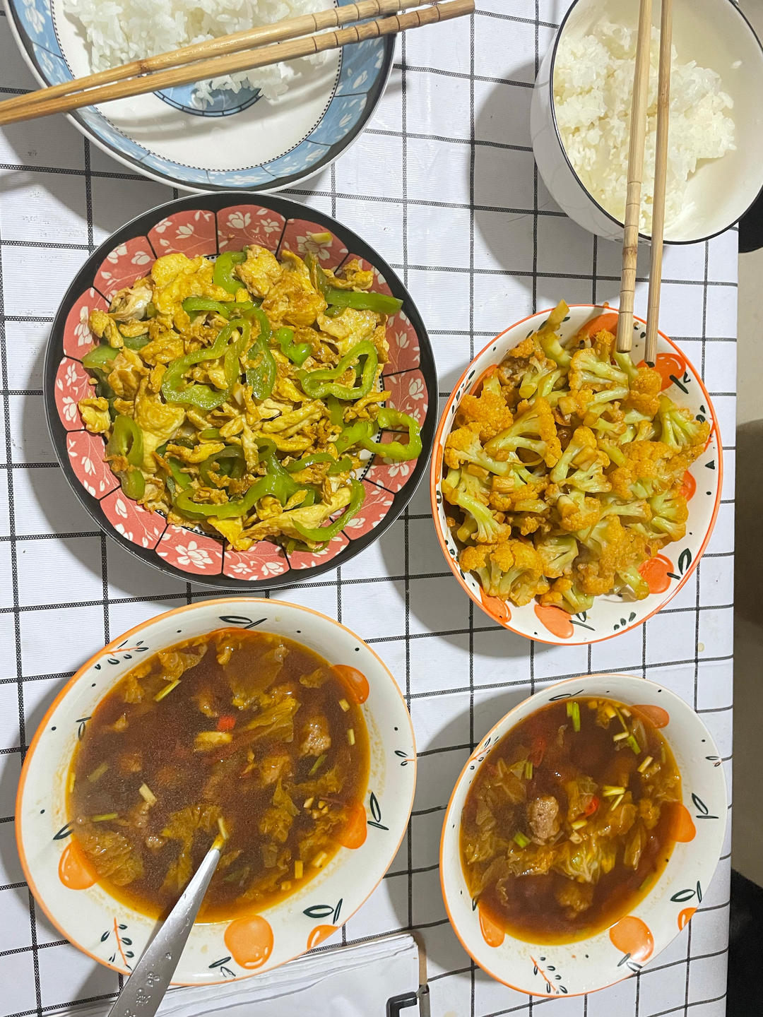 干锅有机花菜