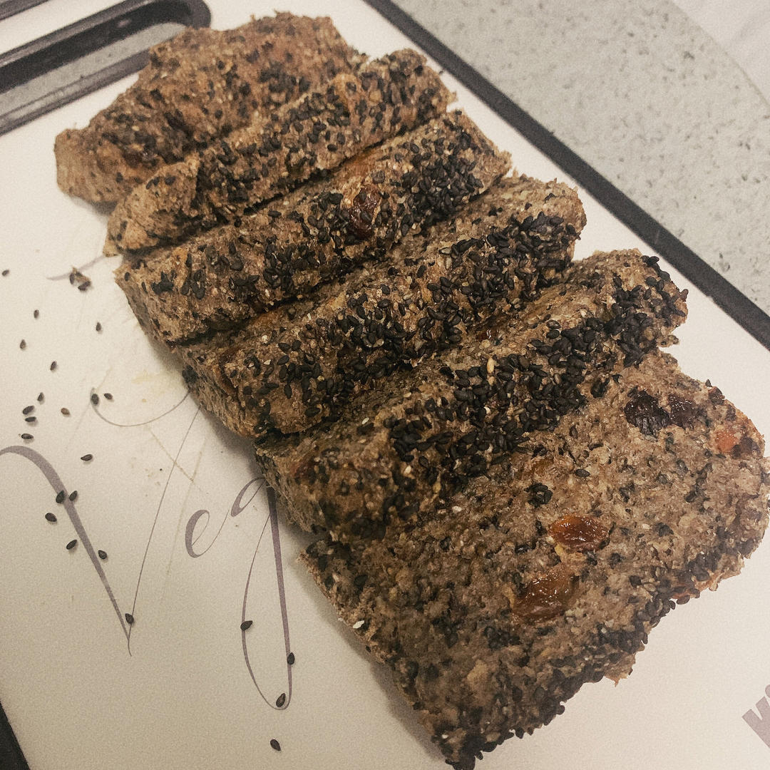快手燕麦面包（减脂主食，也可以消耗天然酵母）